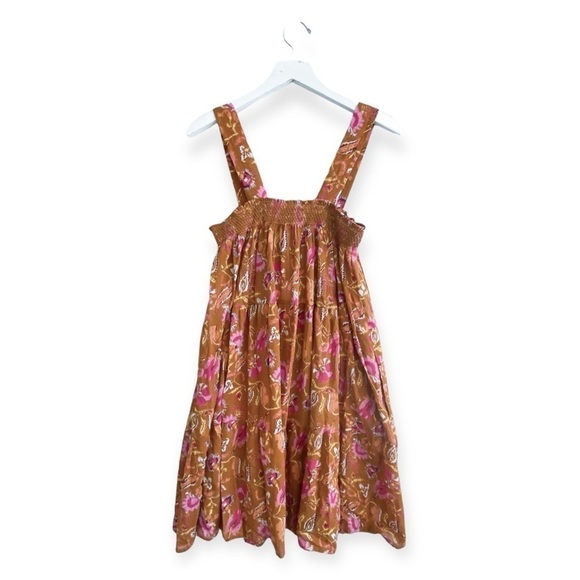 NWT Xirena Milly Floral Print Trapeze Dress, Size M - Picture 4 of 15
